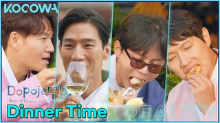 Kim Jong Kook LOVES this seafood...Roh Sang Hyun imitates his reactions l Dopojarak Ep 6 [ENG SUB]