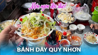 ĐẶC SẢN LẠ MÀ NGON CỦA DU LỊCH QUY NHƠN | Bánh Dây Bồng Sơn tại Chợ Đầm