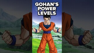 Every Canon Gohan Power Level