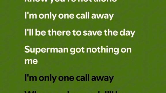 one call away