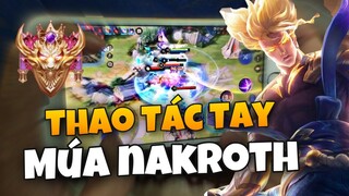 [JUNGCI] Lần Đầu Show Thao Tác Tay Múa NAKROTH Ghim Map Cực Chắc Tay Và Trận Đấu 4 vs 5