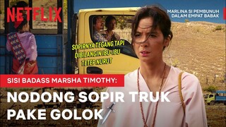 Marsha Timothy Ngebajak Truk! Berani Banget! | Marlina si Pembunuh dalam Empat Babak | Clip