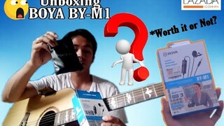 Unboxing BOYA by-M1 | My New Recorder | Guitar Fingerstyle