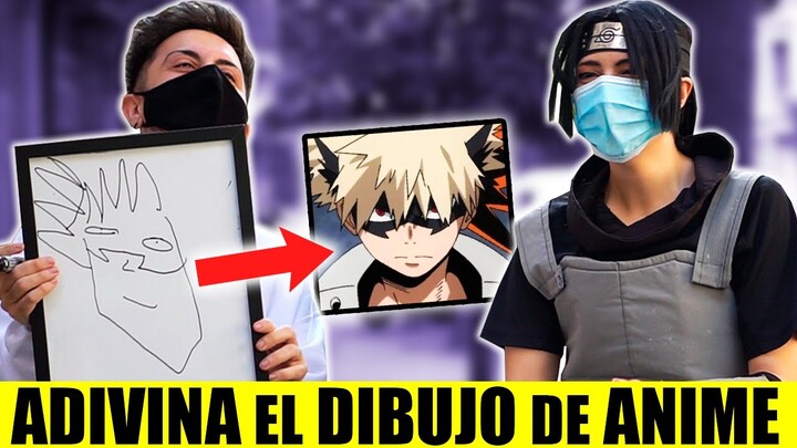 ADIVINA EL DIBUJO DE ANIME | ¿Cuánto SABES de NARUTO SHIPPUDEN? BOKU NO HERO ACADEMIA SHIPPEO OTAKU