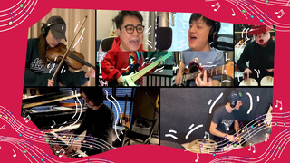 Band cover "We Are!" dari OP1 One Piece