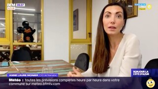 REPORTAGE BFM x - Nanaba une appli éducative par une start-up niçoise