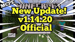 MCPE-Minecraft PE 1.14.20 Official Update✔