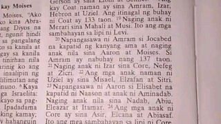 Pang Araw Araw na Talata.               Exodus 6:21-27