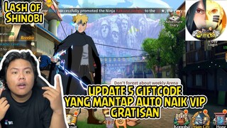 UPDATE 5 GIFT CODE TERBARU DAN TOP UP GRATIS DAN TES BORUTO JOUGAN DI ARENA