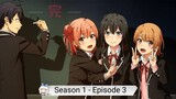 Oregairu Season 1 Episode 3 Subtitle Indonesia