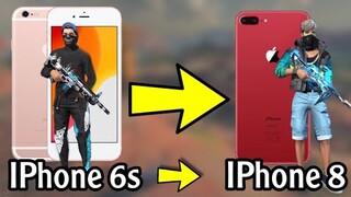 IPhone 6s Plus TO IPhone 8 Plus 📲 Free Fire 🥶🔥