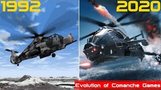Evolution of Comanche Games [1992-2020]