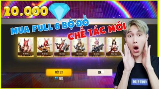 [Garena Free Fire] Mua Full 6 Bộ Đồ Trong Vòng Quay Chế Tác Mới |Thành Mốc