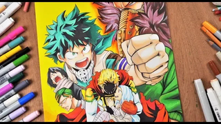 การวาด EPIC Boku no Hero Academia Season 4 "My Hero Academia"