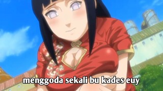 hinata menggoda sekali pakai baju dinas ini🤤