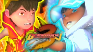 BoBoiBoy Pyro Vs BoBoiBoy Salju - Pertarungan Sengit Kuasa Elemental Tahap 3