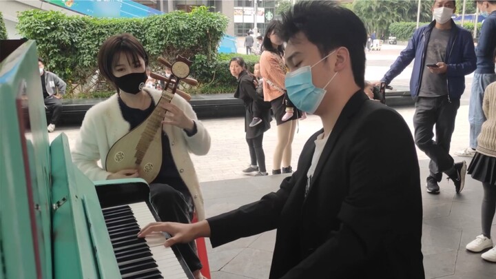 Street version [Chardash]! ! The collision of piano and liuqin