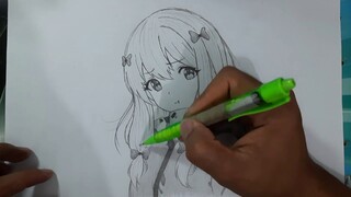 CARA MENGGAMBAR ANIME DENGAN MUDAH