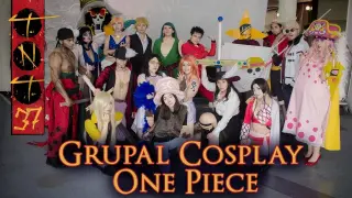 Grupal Cosplay One Piece, en Expo TNT 37