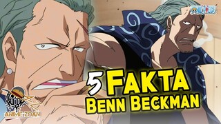 5 FAKTA BENN BECKMAN SANG TANGAN KANAN SHANKS