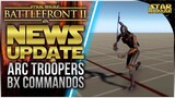 NEW REINFORCEMENTS! ARC Troopers & Commando Droids | Battlefront 2 News Update