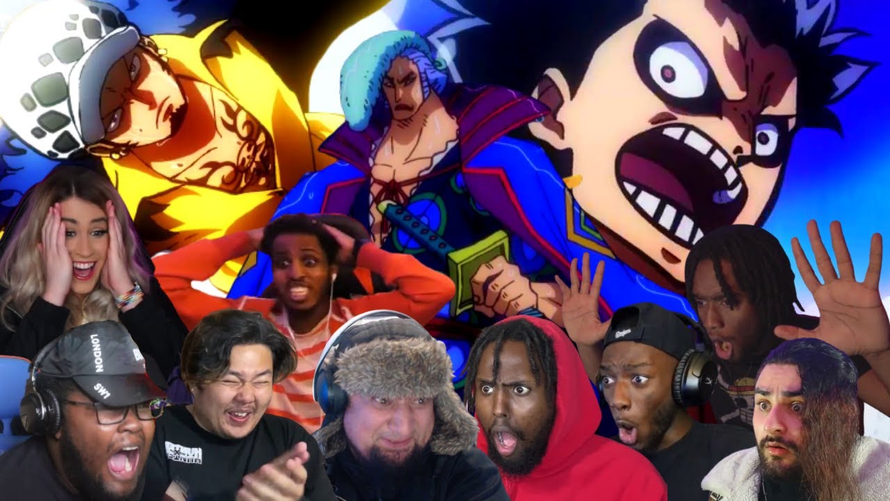 Insane Sakuga One Piece Episode 978 Best Reaction Compilation Bilibili