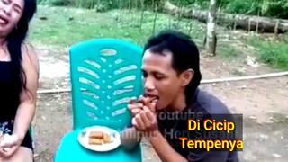 Tempe goreng unik dan lucu