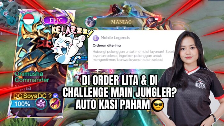 JUNGLER MAGANG MODE SERIUS?! AUTO PANEN KILL & MANIAC 😎 | MLBB GAMEPLAY