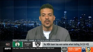 ESPN SC | Ben Simmons rightfully blasted by Matt Barnes after report Nets star will miss Game 4