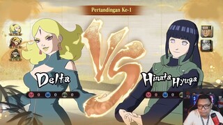 Delta VS Hinata Naruto X boruto Gameplay