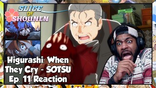 Higurashi: When They Cry SOTSU Episode 11 Reaction | THIS IS EVEN WORSE THAN RENA STABBING KEIICHI!