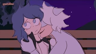 Chat Blanc and Marinette [Miraculous Ladybug Comic]