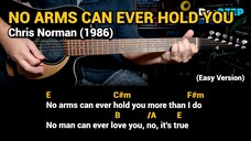 No Arms Can Ever Hold You - Chris Norman (1986) Easy Guitar Chords Tutorial with Lyrics Part 1 REELS