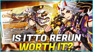 is Itto WORTH YOUR PRIMO? Rerun review - Genshin Impact 2.7