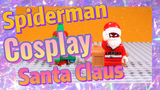 Spiderman Cosplay Santa Claus