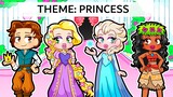 Buying ONLY DISNEY PRINCESS Themes in DRESS to IMPRESS..