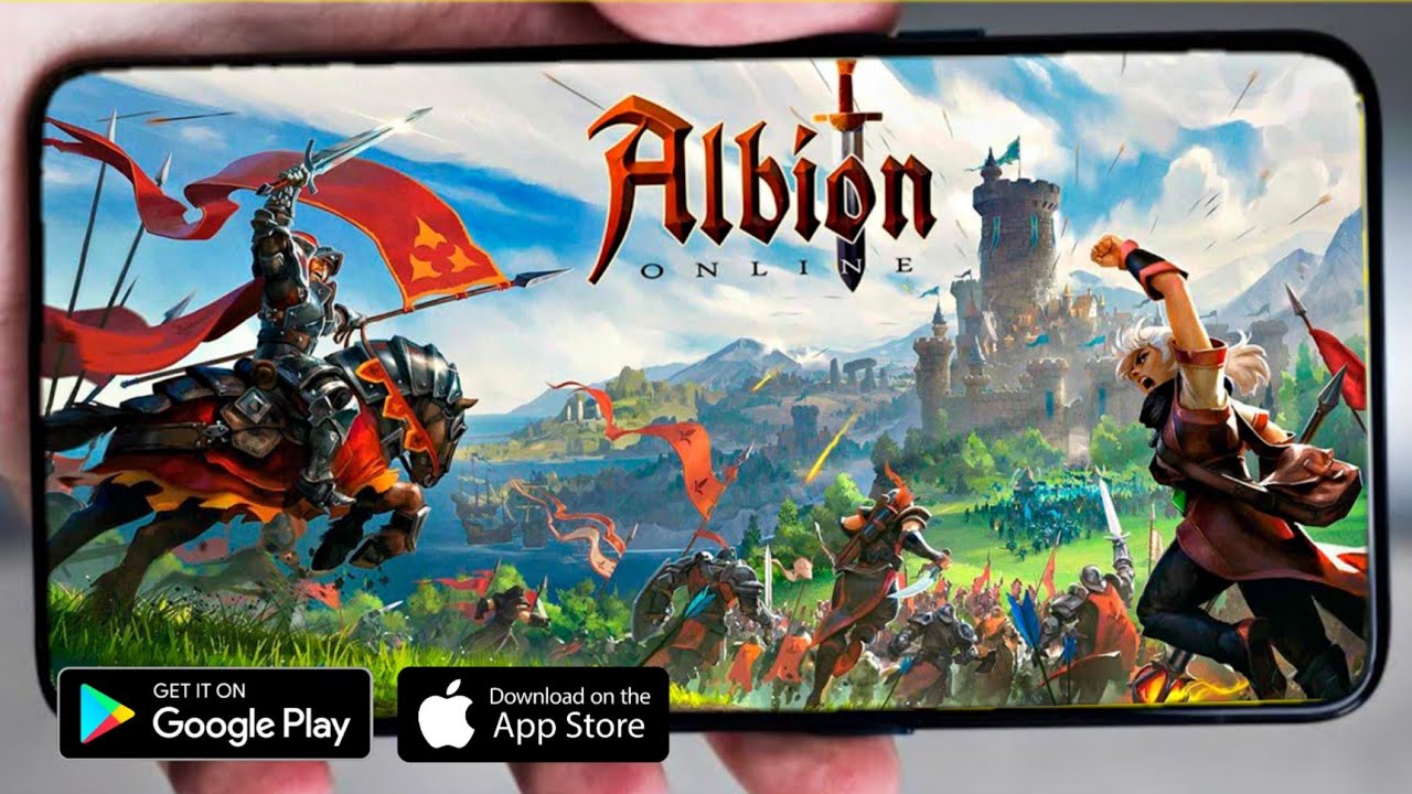 Albion online mobile Gameplay (Android/IOS) - New MMORPG Game - BiliBili