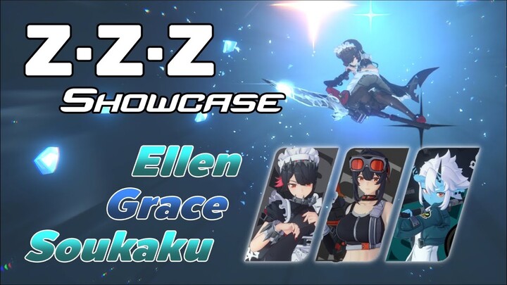 Zenless Zone Zero | Ice Team VS Newborn Dead End Butcher LV.35 Showcase (Ellen, Grace, Soukaku)