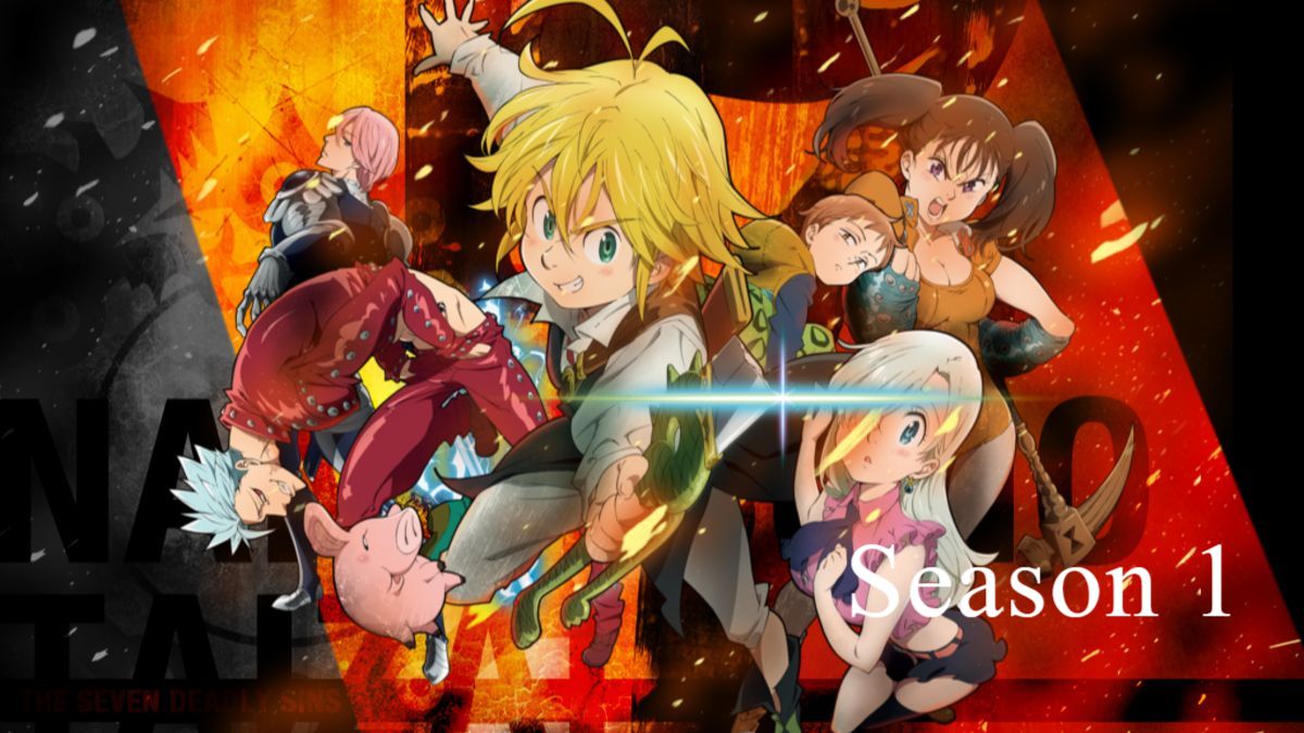 Nanatsu No Taizai The Seven Deadly Sins Season 1-5 + Movie + 2OVA +SP - Eng  Dub