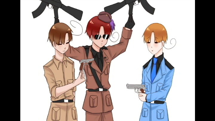 [MAD]Hoạt hình gốc <Hetalia: Axis Powers>|Luciano·Vargas