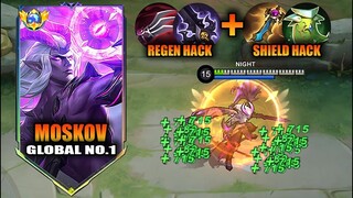 TOP GLOBAL MOSKOV UNLIMITED SHIELD AND HP REGEN HACK!!! MLBB