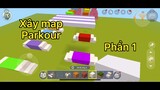 Rinnn xây map Parkour [Phần 1]||Rinnn MiniWorld