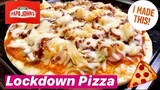 Lockdown Pizza - Papa John’s Style Instant Pizza Recipe- With Ready Made Base