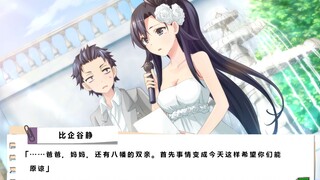 The Great Teacher and Shizuka are getting married? The Oregairu game can run smoothly on PC! (For an
