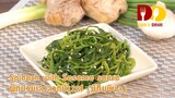 Spinach with Sesame sauce | Thai Food | ผักปวยเล้งลวกปรุงรส (ชีกึมชินุล)