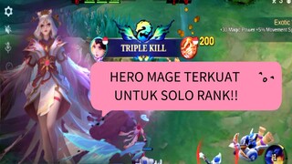 HERO MAGE YANG KUAT BUAT SOLO RANK😱!!! LUNOX LEGEND GAMEPLAY🔥