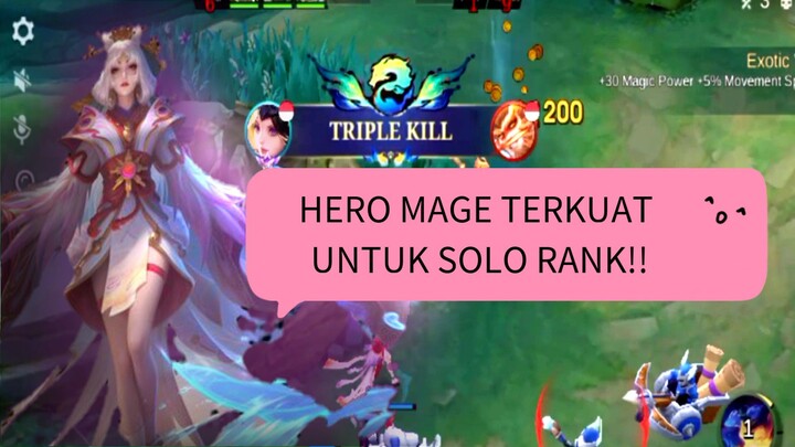 HERO MAGE YANG KUAT BUAT SOLO RANK😱!!! LUNOX LEGEND GAMEPLAY🔥