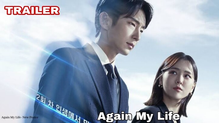 Again My Life (2022) TRAILER 2 | K-Drama Fantasy Lee Joon-Gi x Kim Ji-Eun❤️어게인 마이 라이프!!!