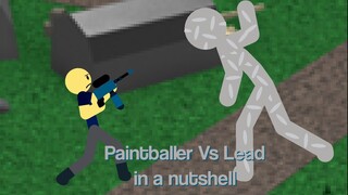 Paintballer VS Lead in a nutshell - Tower Defense Simulator meme