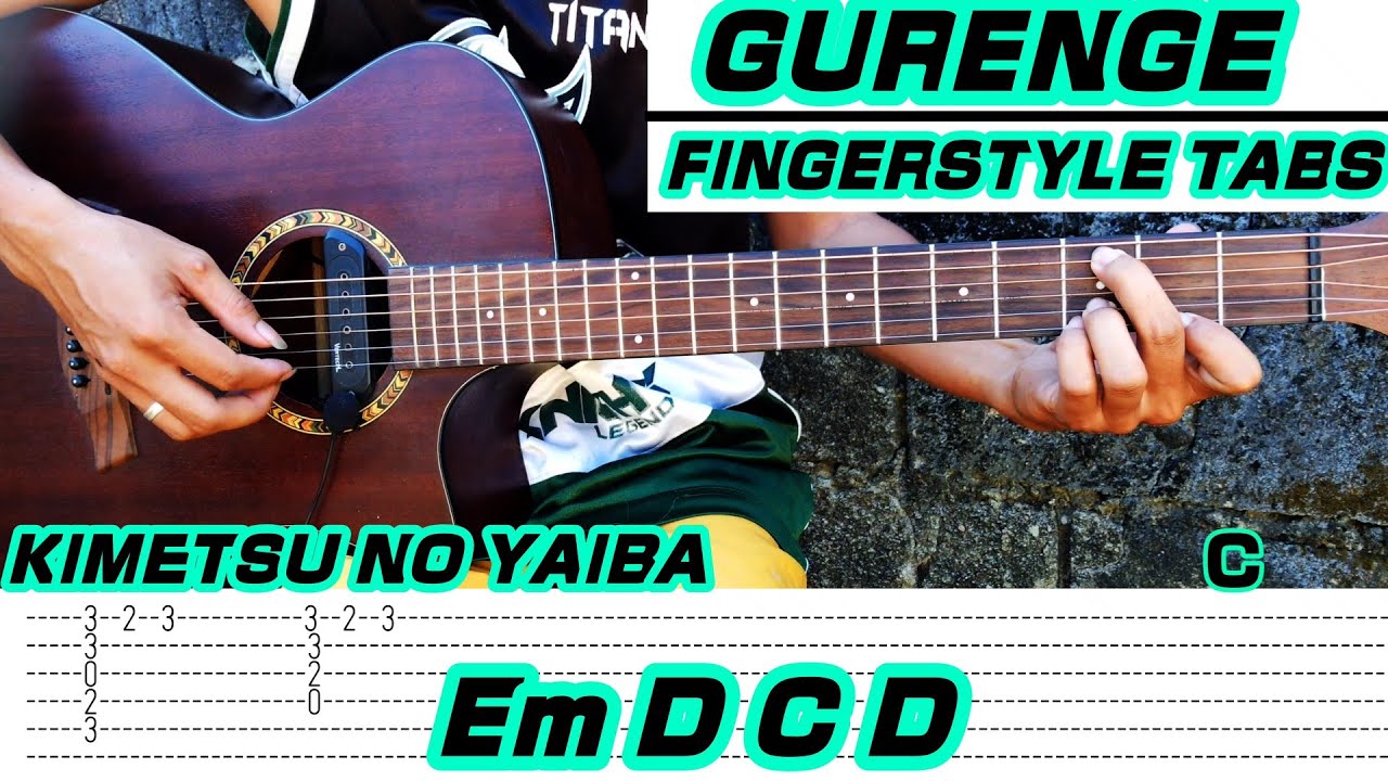 LiSA, Gurenge Guitar Cover (Demon Slayer: Kimetsu No Yaiba Opening)